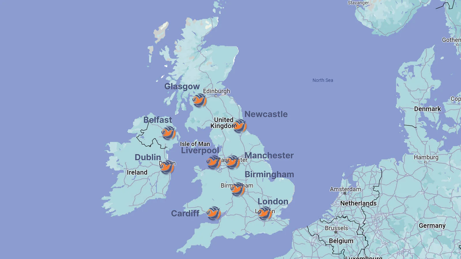 Mapa de los Juegos de Invierno
