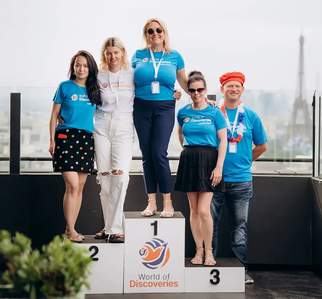 El equipo de WofDi en París