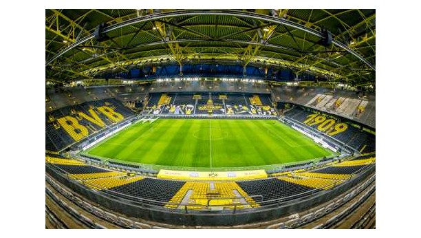 Dortmund: BVB-Stadion / aforo: 66.000 espectadores